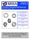 Downloadable PDF Catalogue Corrosion Resistant Bearings