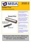 Downloadable PDF Catalogue Dowel Pins